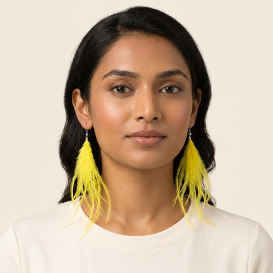 Ostrich Earrings
